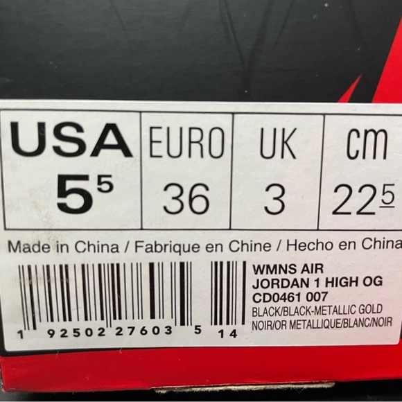 Nike air Jordan 1s retro high - Picture 3 of 4